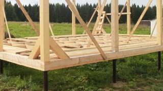 Сарай на винтовых сваях или хозблок на сваях Прохладный цена от 2556 руб. / шт.