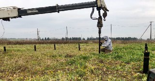 Установка винтовых свай Прохладный цена от 3129 руб.
