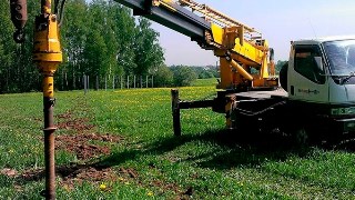 Заказать монтаж винтовых свай в Прохладный - цена под ключ с доставкой от 1878 шт