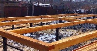 Пол на винтовых сваях Прохладный цена от 15645 руб.