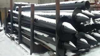 Винтовые сваи диаметром 73 мм прохладном цена от 1356 руб.