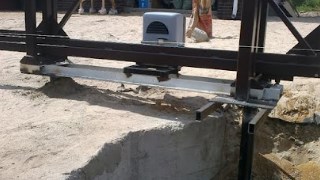 Купить сваи для ворот в Прохладный. Заказать ворота на сваях под ключ от 21903 руб